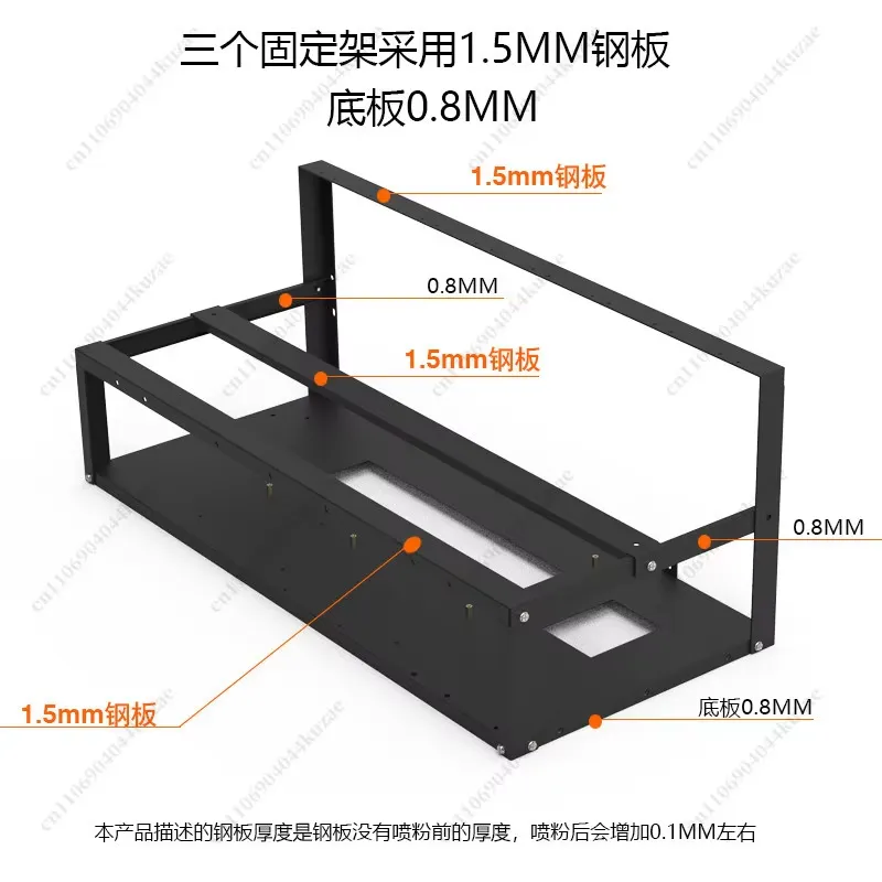for 6/8 GPU Open Air Mining Ri - огляд і ціна Gpu Mining Rig Frame 8 Gpu
