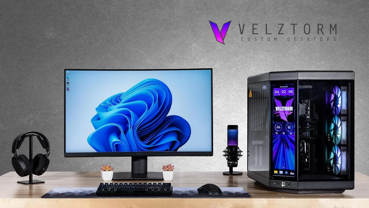 Velztorm LCD Black Praetix Cus - огляд і ціна Rtx 5080 16Gb