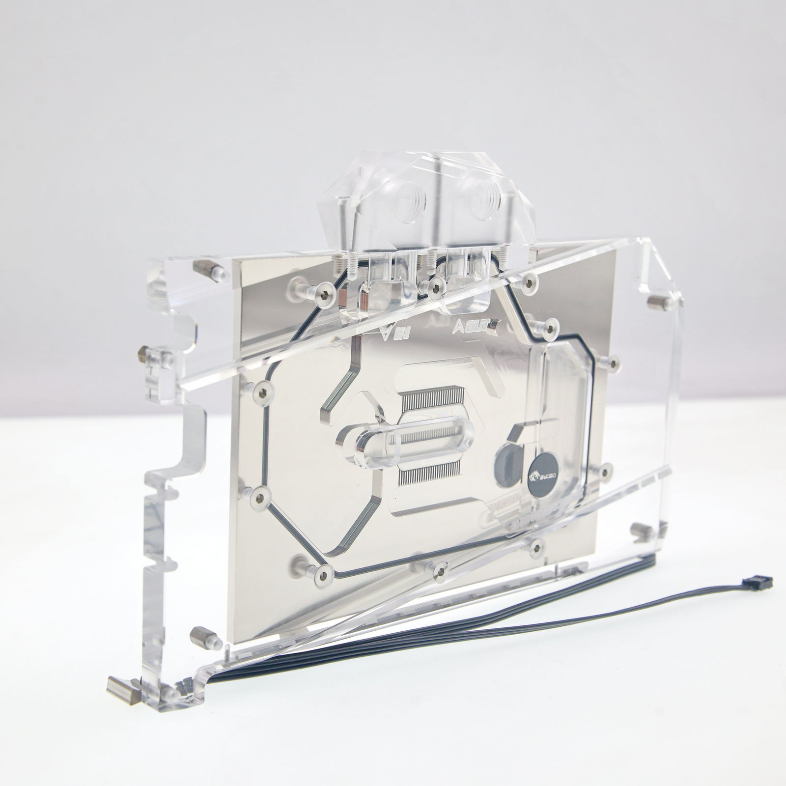 Bykski Full Cover RGB GPU Bloc - огляд і ціна Rtx 4090 Water Block